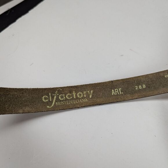 C/factory Italian Leather Belt – Handmade in Montepulciano – Sz 35-39 - Picture 5 of 8